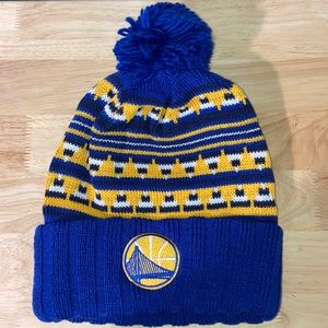 golden state warriors knit hat